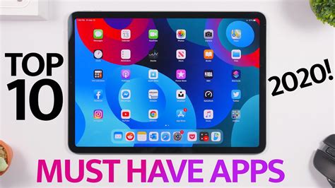 Top 10 Must Have Ipad Apps 2020 Youtube
