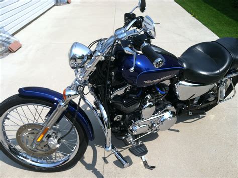Get the stage one modification carried out. 2006 Harley-Davidson® XL1200C Sportster® 1200 Custom (Blue ...