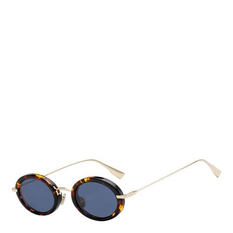 women s havana gold christian dior sunglasses 46mm brandalley