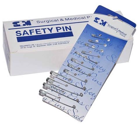 Safety Pins 12 Assorted Waddington Educational Resources