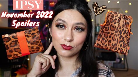 IPSY NOVEMBER 2022 GLAM BAG GLAM BAG PLUS SPOILERS YOUR MONTH TO