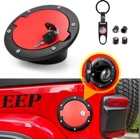 Gas Cap Cover For Jeep Wrangler For Jeep Wrangler Gas Cap