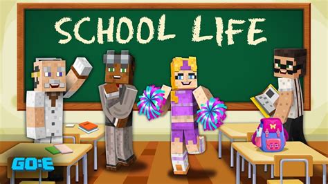 School Life By Goe Craft Minecraft Skin Pack Minecraft Marketplace