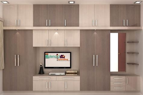 Wooden bedroom interior design options: Wardrobes: modern by splendid interior & designers pvt.ltd ...