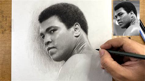 Muhammad Ali Drawing Pencils Demonstration Youtube