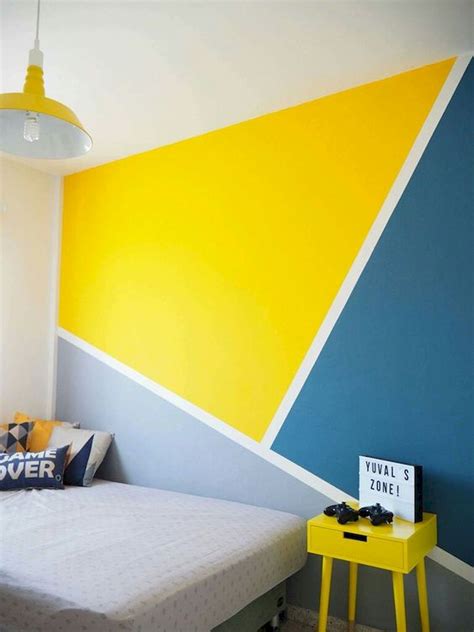 33 Best Geometric Wall Art Paint Design Ideas33decor With Images