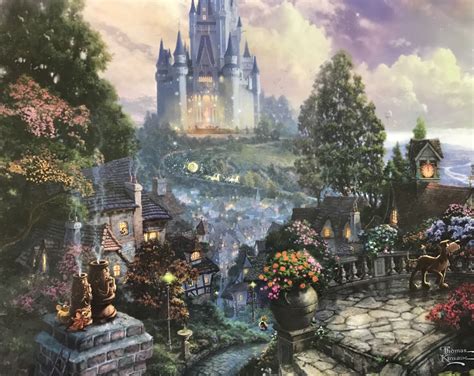 Pin By Milica On Arts And Crafts Thomas Kinkade Disney Paintings