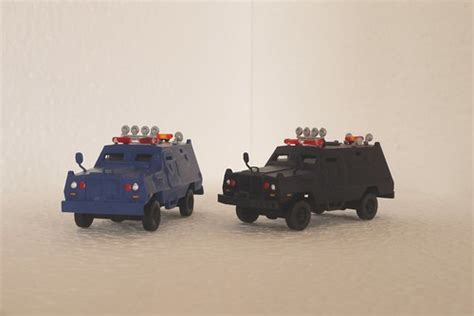 P1300905 H0 Scale Model Nypd Esu Armored Vehicle Neufa Flickr