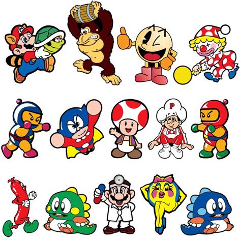 classic video game characters
