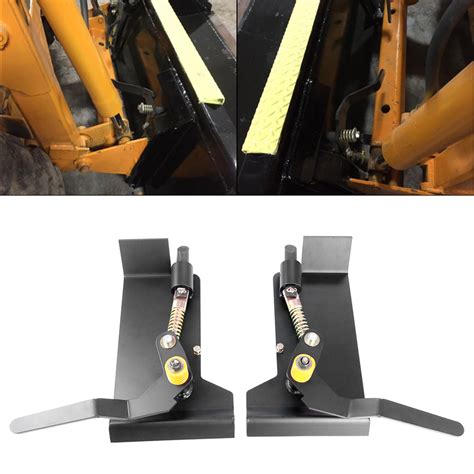 Weld On Skid Steer Quick Attach Bucket Conversion Adapter Latch Plates