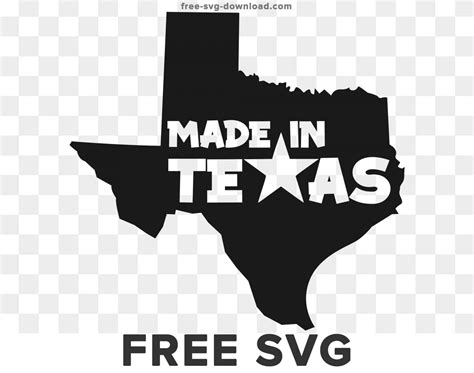 Made In Texas Logo Svg Free Svg Download