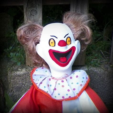 Horror Doll Evil Clown Creepy Laughing By Phantomsnfairytales Evil