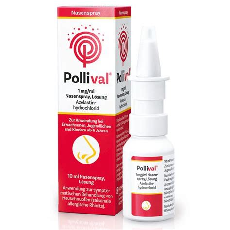 Pollival 1 Mgml Nasenspray Lösung 10 Ml Gereizte Nase Allergie