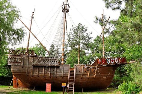 A Replica Of The Santa Maria The Famous Carrack Of Christopher