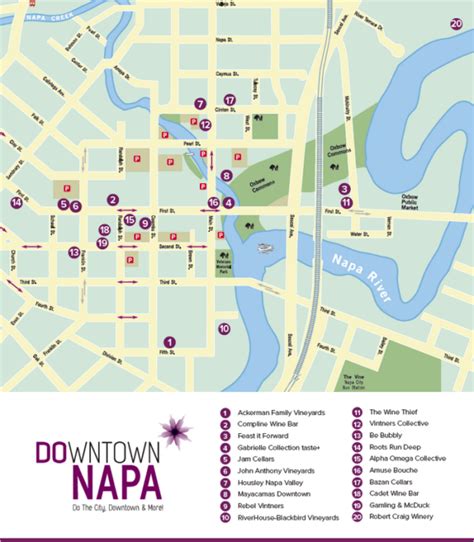 Downtown Napa Map Sexiz Pix