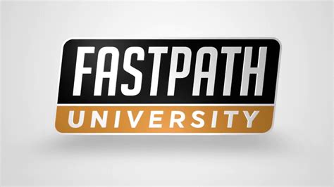 Introdução Fastpath University Youtube