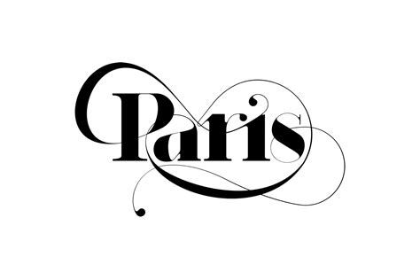 Paris New Typeface By Moshik Nadav Typography On Behance
