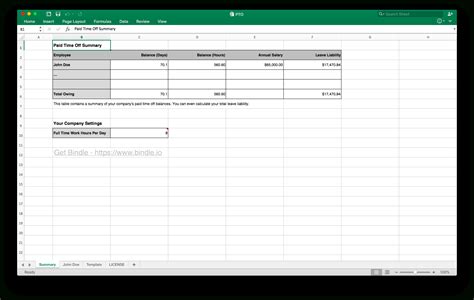 Paid Time Off Tracking Excel Spreadsheet With Regard To Free Time Off