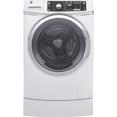 Ge 49 Cu Ft High Efficiency Front Load Washer White Energy Star In The Front Load Washers