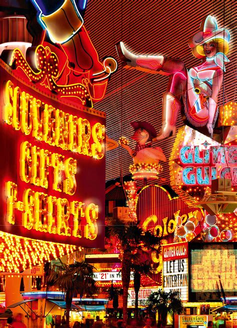 Downtown Las Vegas Wall Mural Buy At Ukposters