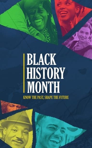Black History Month February Church Bulletin Clover Media