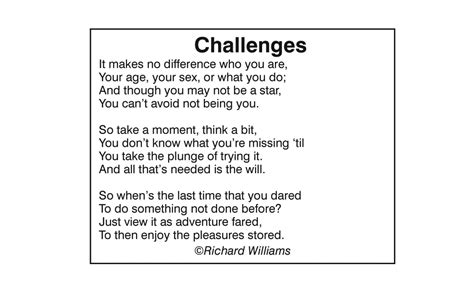 Richard Williams Poem Challenges The Voice