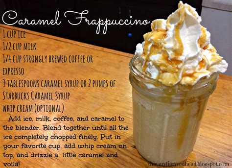 Caramel Frappuccino Recipe Without Coffee Besto Blog