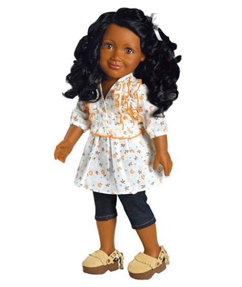 18 inch african american girl doll