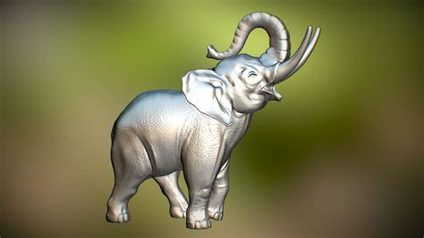 Elephant Stl D Model By Djkorg Eb Sketchfab