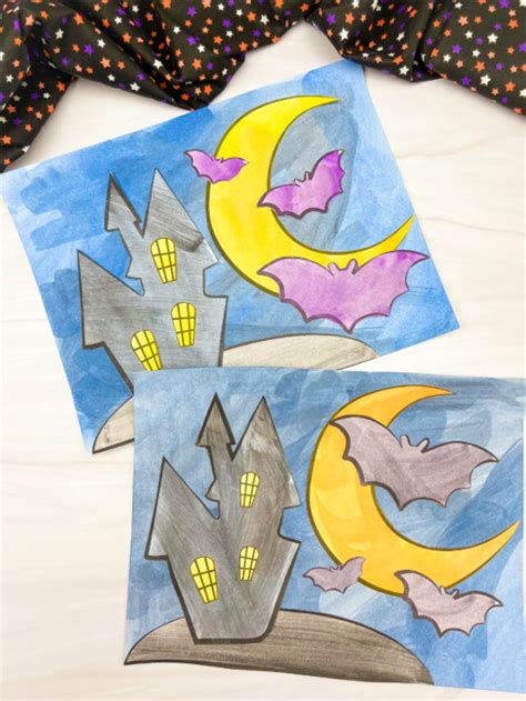 Bat Art Project For Kids Free Printable Story Simple Everyday Mom