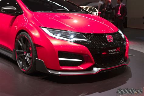 Genève 2014 Honda Civic Type R Concept Asphaltech