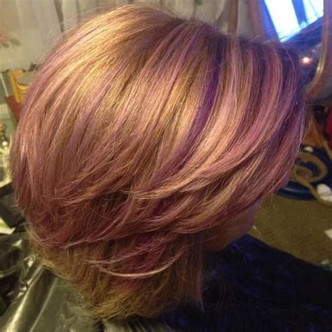 A really stunning, sophisticated hair color like this doesn't need the vibrancy to look harmonious. 40 Versatile Ideas of Purple Highlights for Blonde, Brown ...