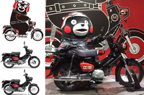 Honda Japan Reveals Cross Cub Kumamon Edition Motorcycle News