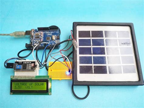 Solar Panel Voltage Measure Using Arduino Arduino Solar Project