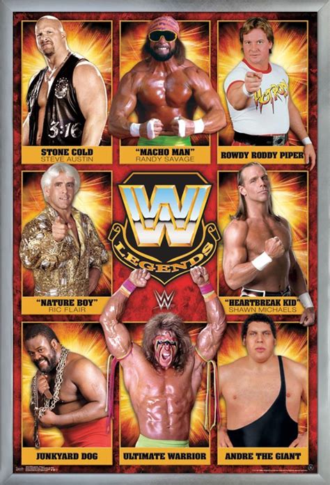 Wwe Legends Group 17 Wwe Legends Wwe Wrestling Posters