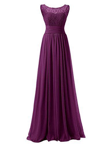 Dresstells® Long Prom Dress Scoop Bridesmaid Dress La Uk Dp B01a6xezc4