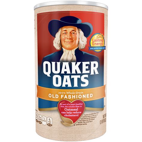 Quaker Old Fashioned Oats 42 Oz 2 Lb 10 Oz 119 Kg Food And Grocery