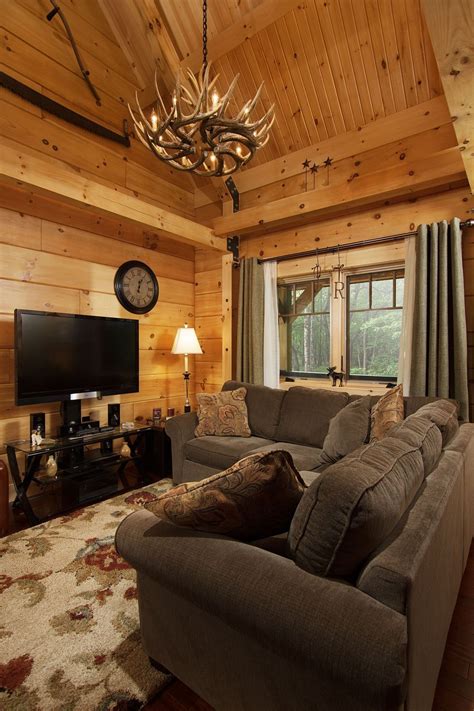 50 Best Small Log Cabin Homes Interior Decor Ideas Log Cabin Interior