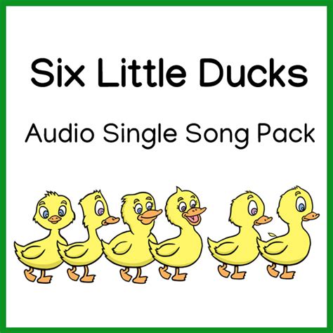 Six Little Ducks Value Pack Miss Mons Music
