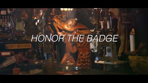 Honor The Badge Police Saddle Youtube