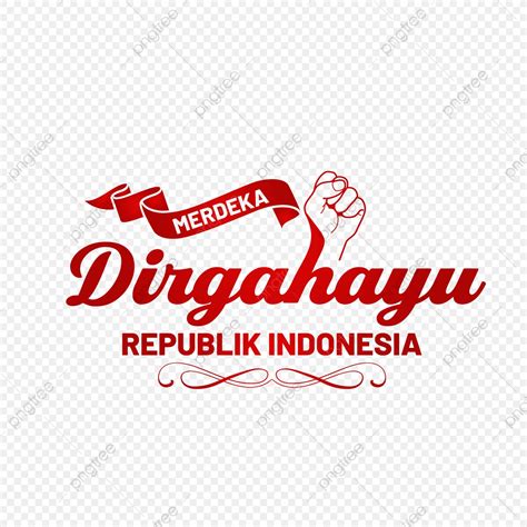 Dirgahayu Kemerdekaan Republik Indonesia Poster Vector Template Design