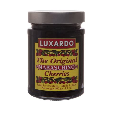 Luxardo Maraschino Cherries Golden Cocktails Ec Proof