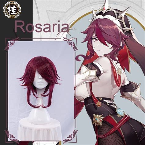 Rosaria Maid Ver Mondstadt Fan Art Genshin Impact Cosplay Hobbies And Toys Collectibles