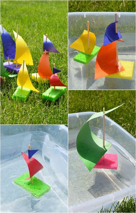 Summer Crafts Easy Peasy And Fun Summer Crafts For Kids Sailboat