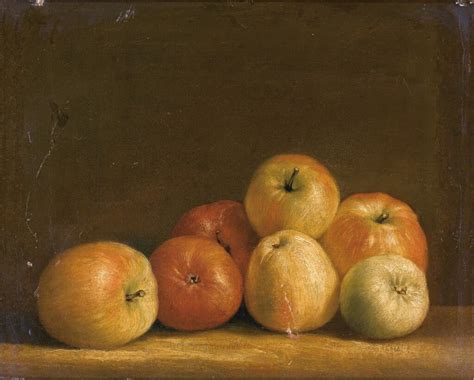 Still Life Of Apples Old Master Paintings And Portrait Miniatures
