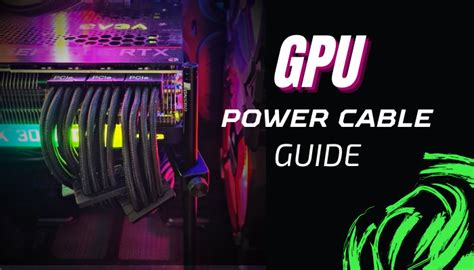 Gpu Power Cable Guide Basic Explanation Of Pcie Connectors