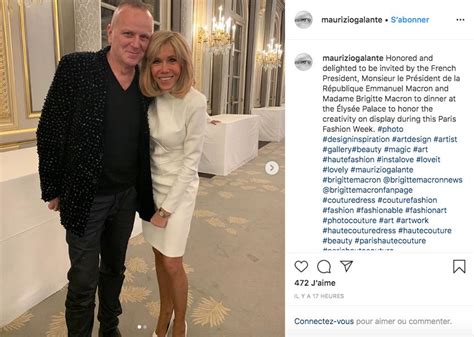 Brigitte Macron Sublime En Blanc Pour Le Diner De La Mode Closer