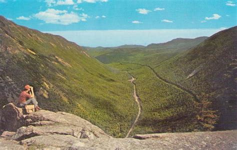 Crawford Notch From The Ledge Of Mt Willard Global Postcard Sales