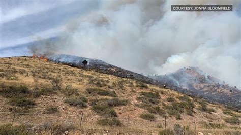 Grass Fire Burns More Than 500 Acres Near Red Feather Lakes