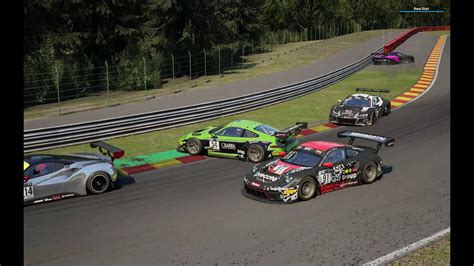 Assetto Corsa Competizione This Is Spa Taaaaaaa Youtube